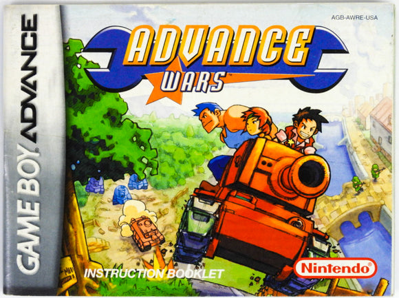 Advance Wars [Manual] (Game Boy Advance / GBA)