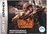 Medal Of Honor Infiltrator [Manual] (Game Boy Advance / GBA)