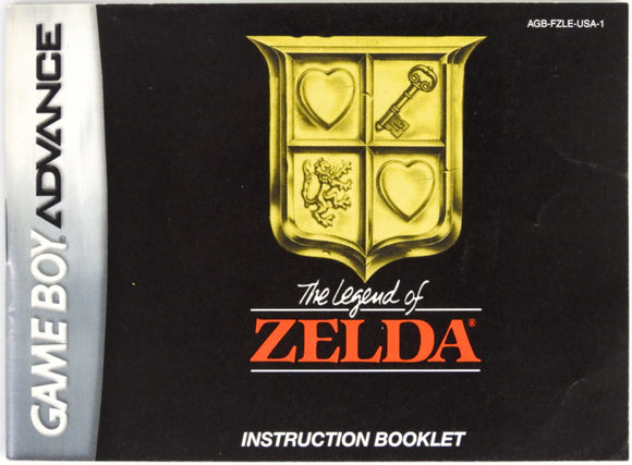 Zelda [Classic NES Series] [Manual] (Game Boy Advance / GBA)