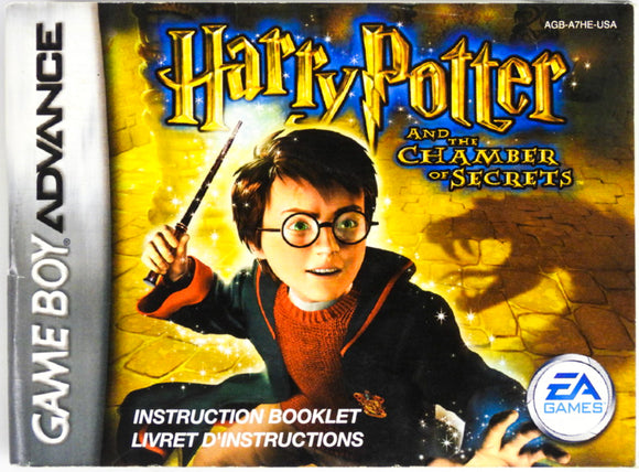 Harry Potter Chamber of Secrets [Manual] (Game Boy Advance / GBA)