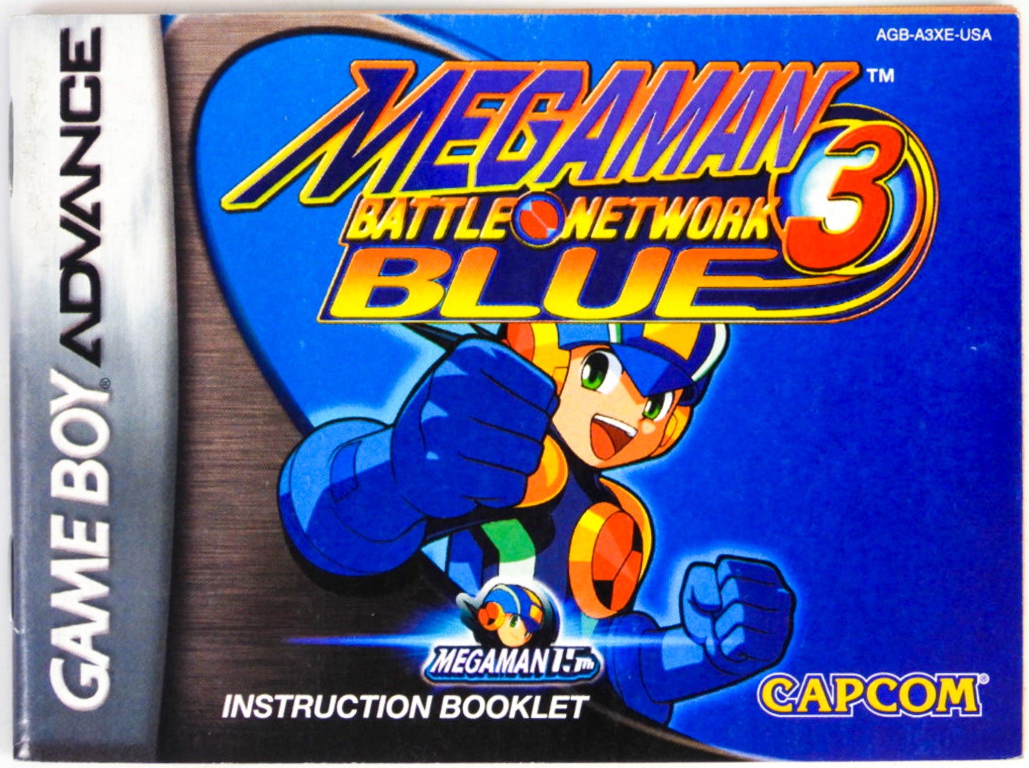 Complete Authentic- Mega Man Battle good Network 3 Blue for Nintendo Gameboy Advance