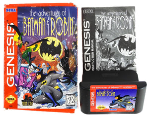 Adventures of Batman and Robin [Cardboard Box] (Sega Genesis) - RetroMTL