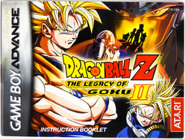 Dragon Ball Z Legacy of Goku II [Manual] (Nintendo Game Boy Advance / GBA)