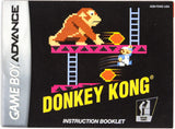 Donkey Kong [Classic NES Series] [Manual] (Game Boy Advance / GBA)