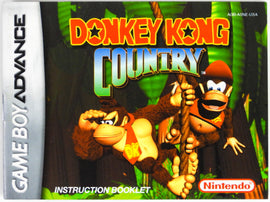 Donkey Kong Country [Manual] (Nintendo Game Boy Advance / GBA)
