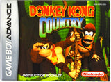 Donkey Kong Country [Manual] (Game Boy Advance / GBA)