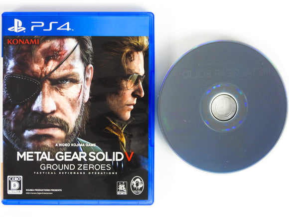 Metal Gear Solid V 5: Ground Zeroes [JP Import] (Playstation 4 / PS4)