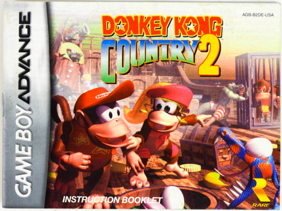 Donkey Kong Country 2 [Manual] (Game Boy Advance / GBA)