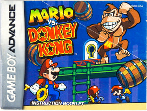 Mario Vs. Donkey Kong [Manual] (Game Boy Advance / GBA)