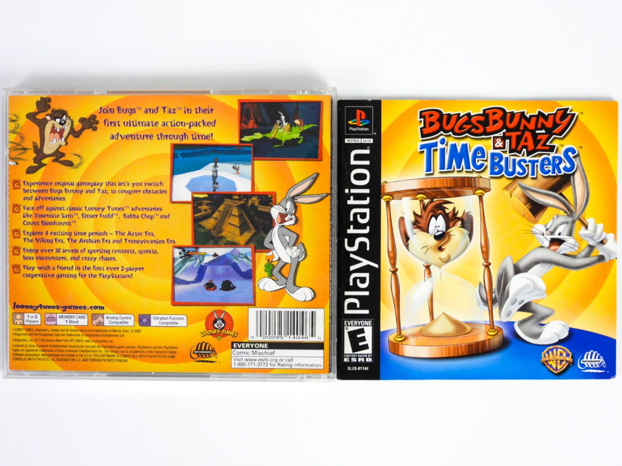 Ps1 Rabbit Game Bugs Bunny And Taz Time Busters (Playstation / PS1) – RetroMTL