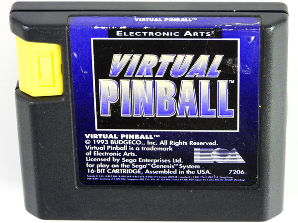 Virtual Pinball für SEGA Mega Drive