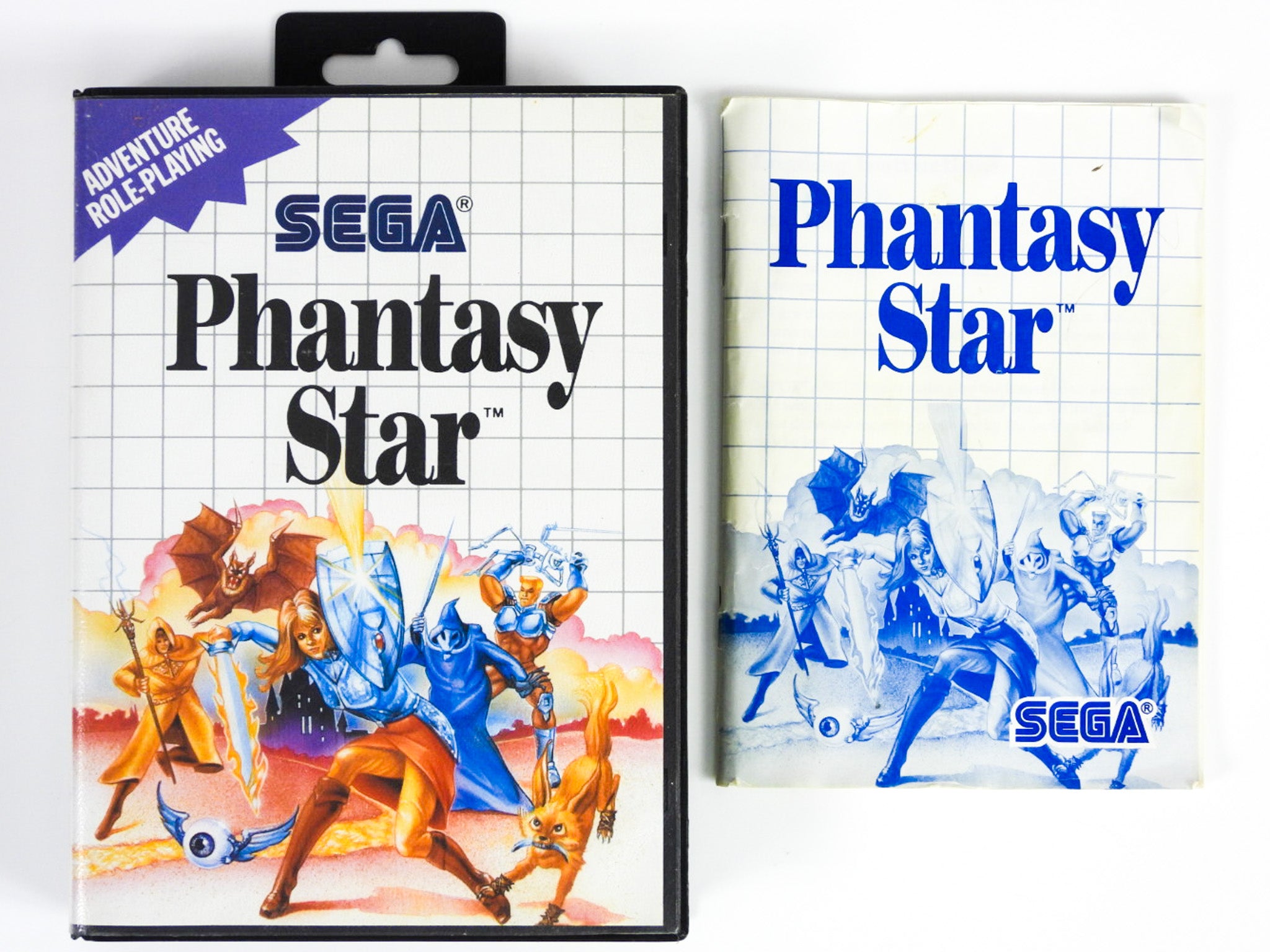 Phantasy Star Master System complet très bon état - Jeux vidéo Phantasy Star Master System complet très bon état - Jeux vidéo