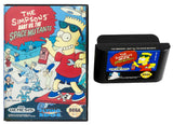 The Simpsons Bart Vs The Space Mutants (Sega Genesis)