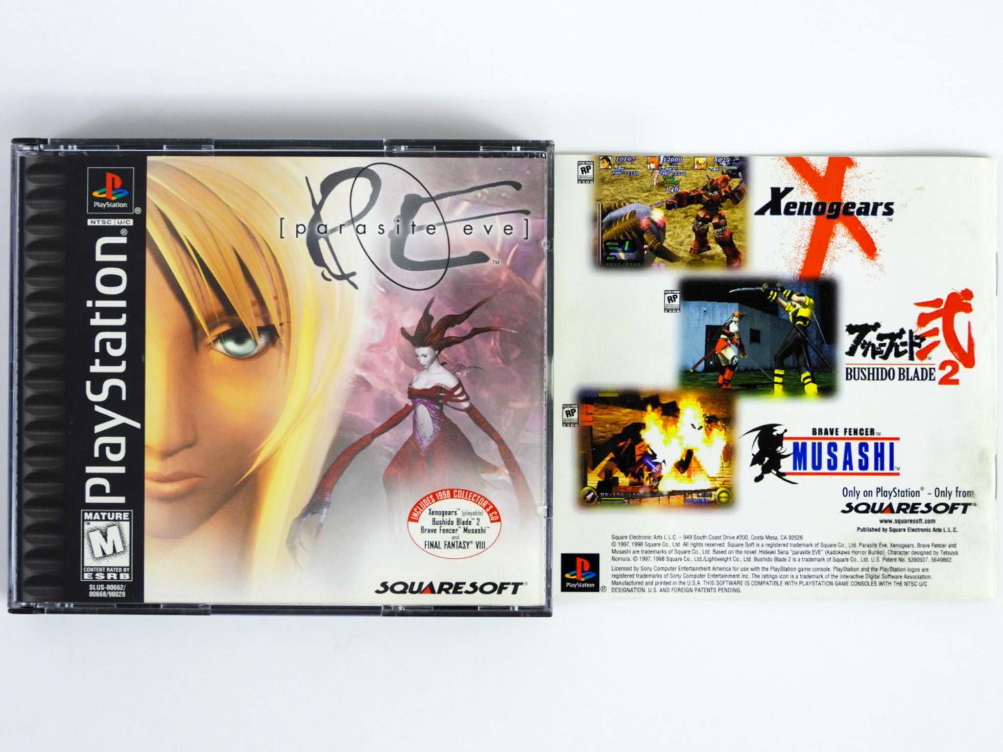 Parasite Eve (PlayStation 1, 1998) PS1 deals CIC