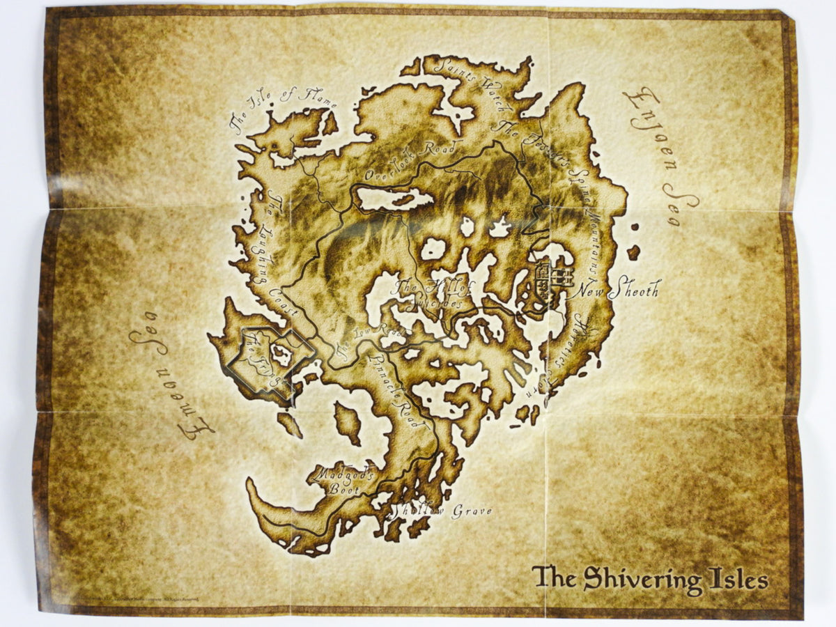 Elder Scrolls IV 4 Shivering Isles (PlayStation 3 / PS3) – Retro MTL