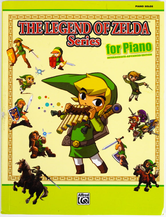 Legend of Zelda Series for Piano: Piano Solos (Game Guide)