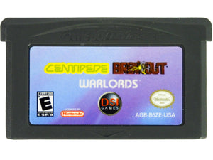 Centipede Breakout And Warlords (Game Boy Advance / GBA)