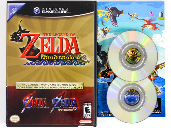 Zelda Wind Waker & Ocarina Master Quest (Nintendo Gamecube)