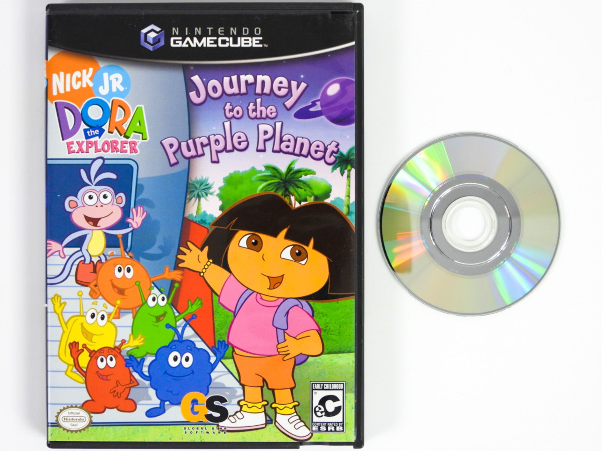 Dora The Explorer Journey To The Purple Planet Nintendo Gamecube dora-the-explorer-journey-to-the-purple-planet-nintendo-gamecube