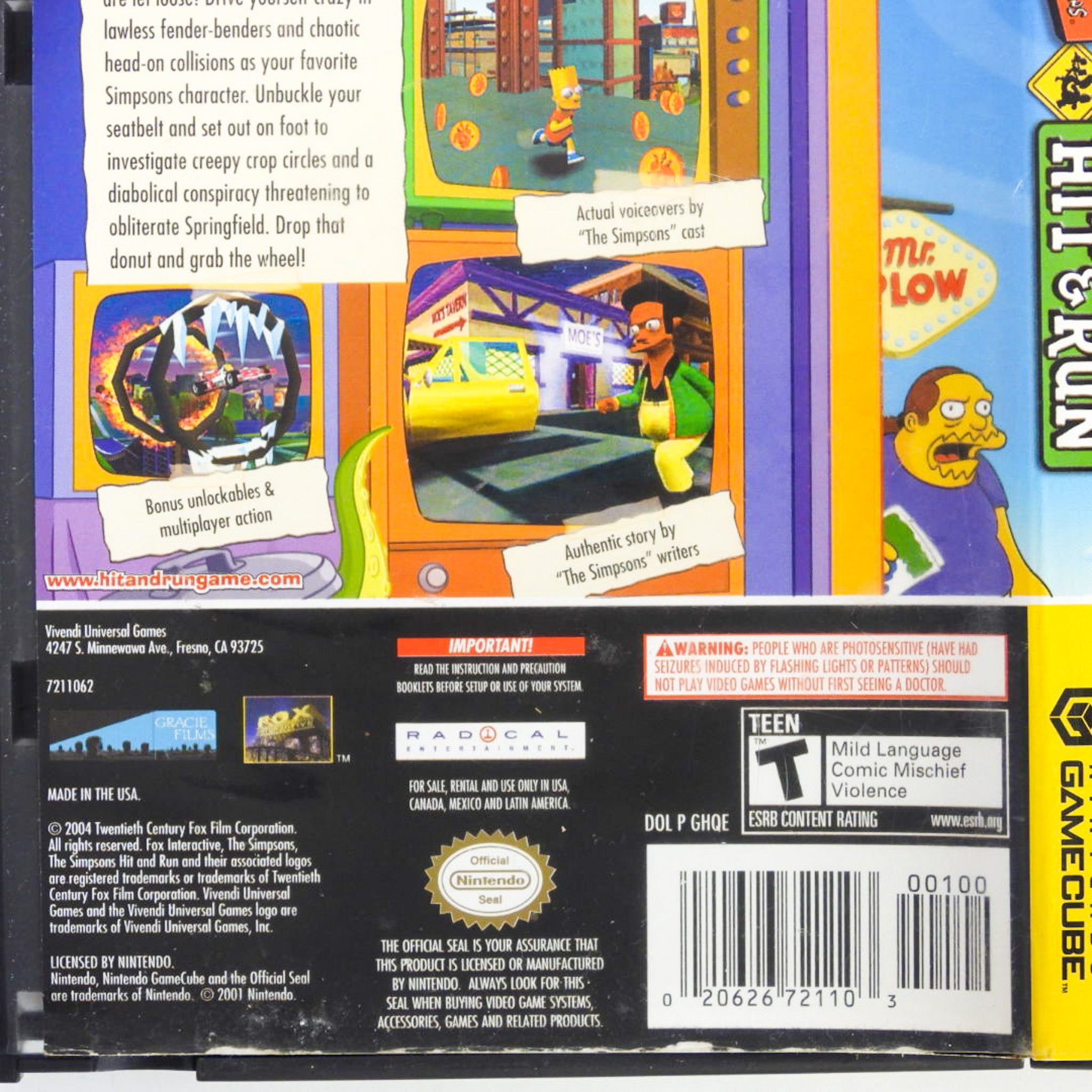 The Simpsons Hit & Run für Nintendo Gamecube | Kaufen auf The Simpsons Hit & Run für Nintendo Gamecube | Kaufen auf