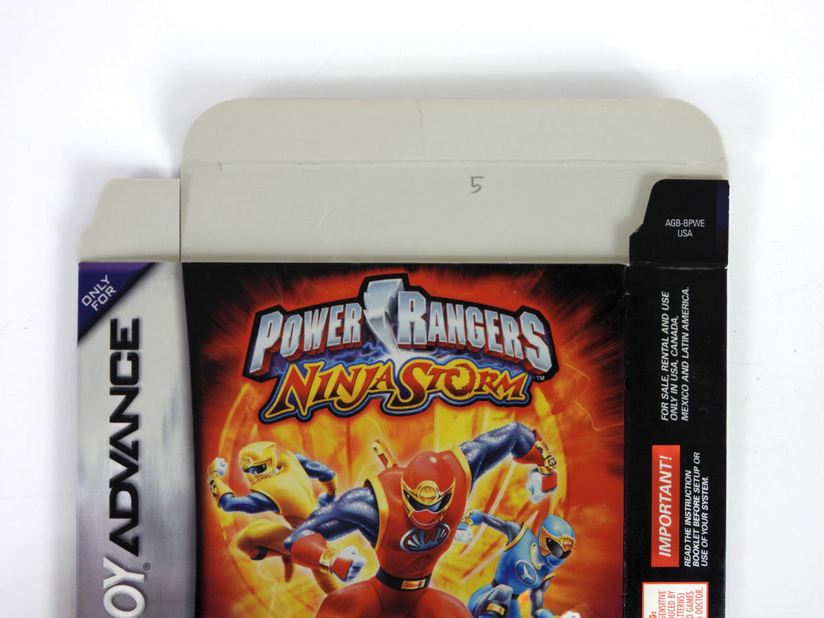Power Rangers Ninja Storm [Box] (Nintendo Game Boy Advance / GBA ...