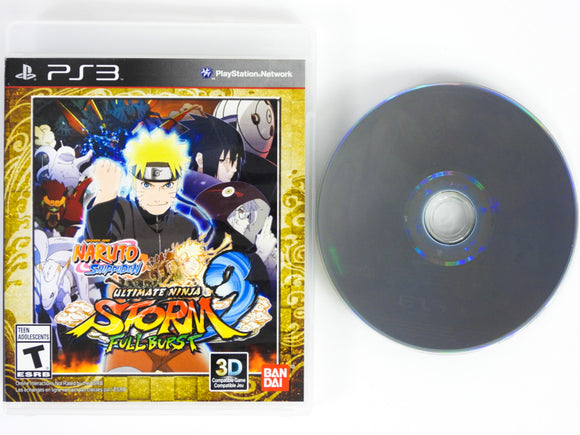 Naruto Shippuden Ultimate Ninja Storm 3 Full Burst (Playstation 3 / PS3)