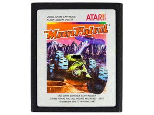 Moon Patrol [Silver Label] (Atari 2600)