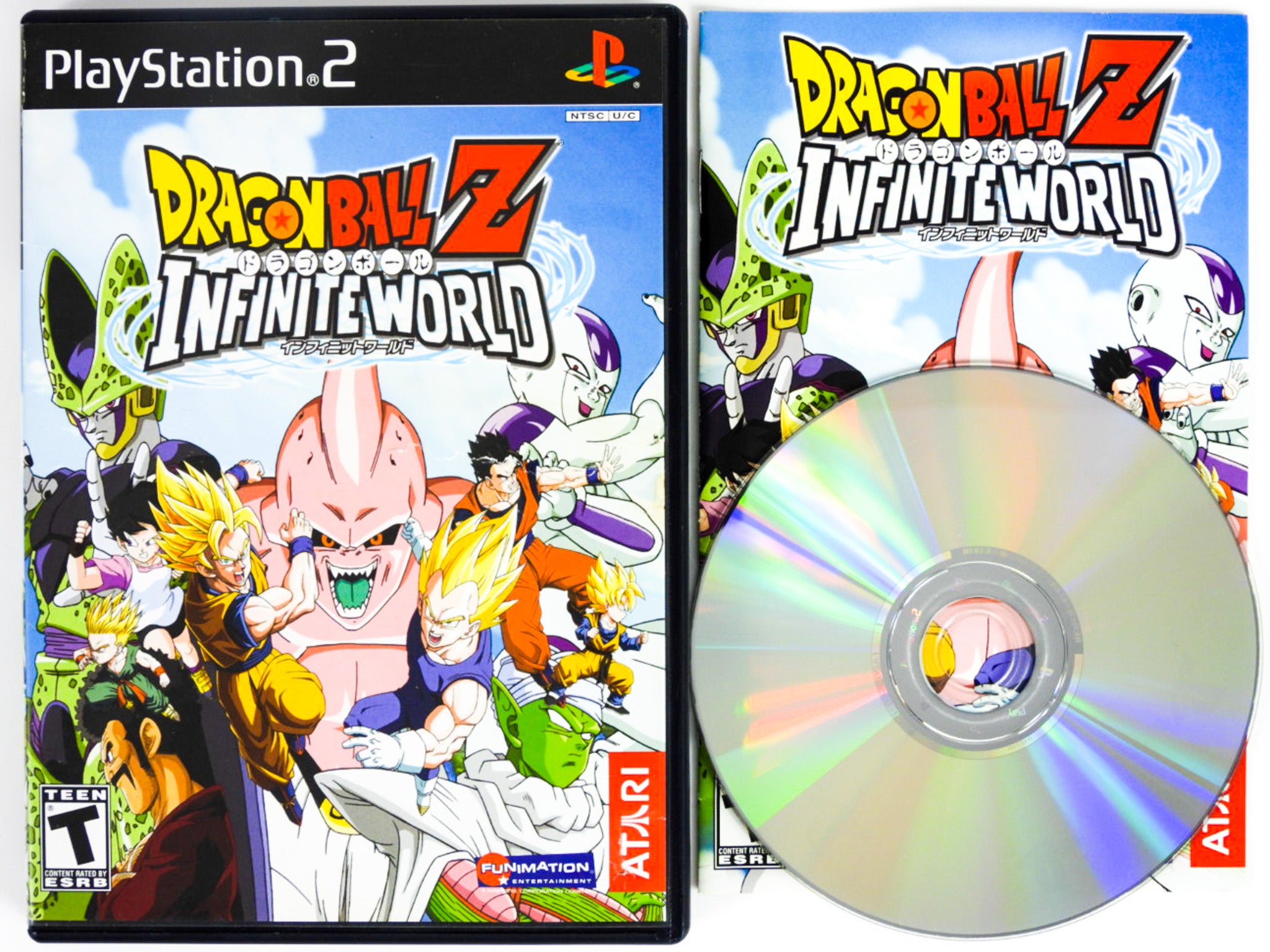 Dragon Ball store Z Infinite World For Playstation 2