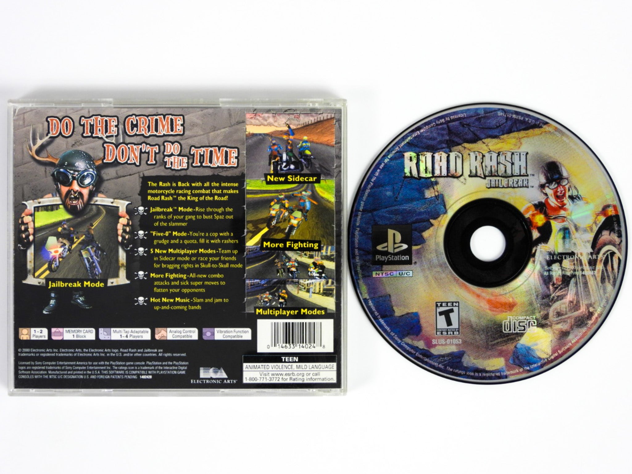 Road Rash Jailbreak (Playstation / PS1) – RetroMTL