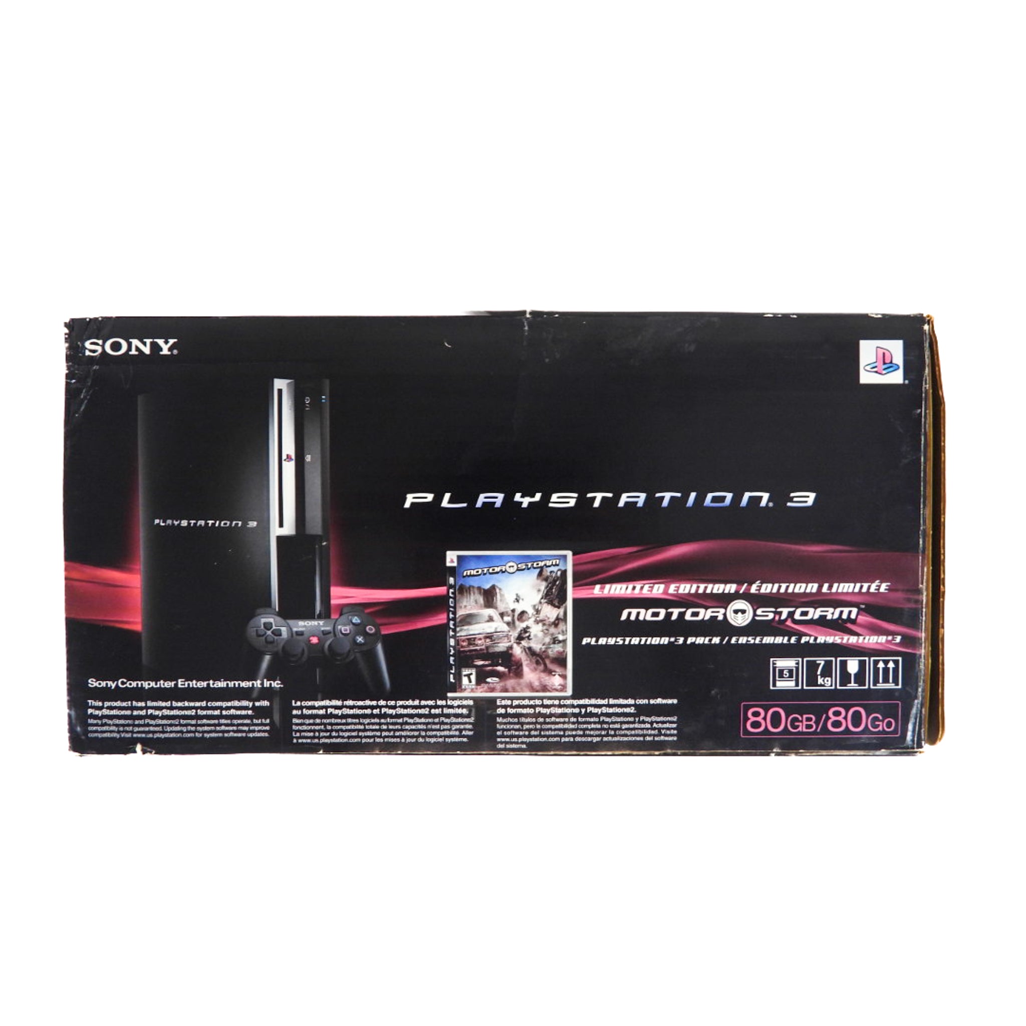 PlayStation 3 System [PS2 Backward Compatible] 80 GB (PS3) – Retro MTL