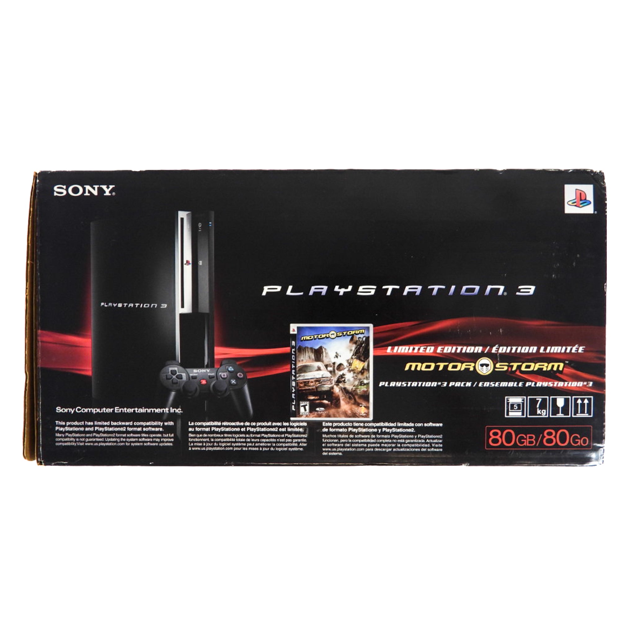 PlayStation 3 System [PS2 Backward Compatible] 80 GB (PS3) – Retro MTL