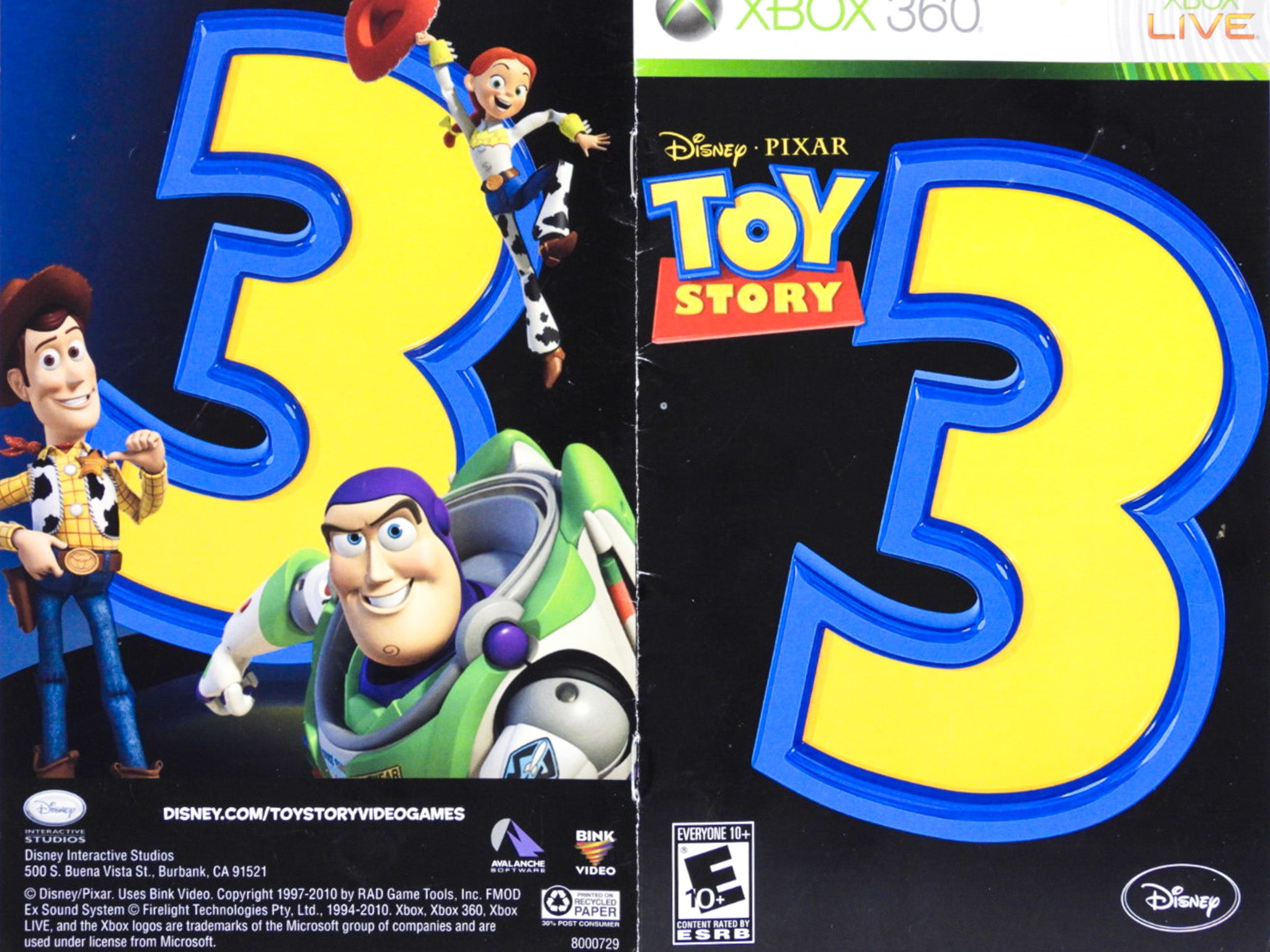 Toy Story 3 Xbox 360 Game Licença Digital Original Toy Story 3 Xbox 360 Game Licença Digital Original
