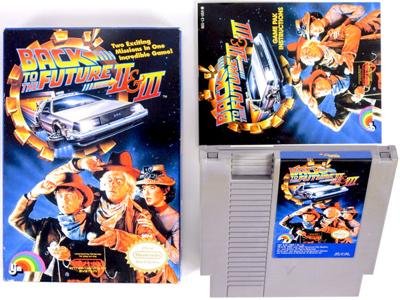 Back To The Future II 2 And III 3 (Nintendo / NES)