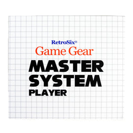 Master System Player For Game Gear [RetroSix] (Sega Game Gear)