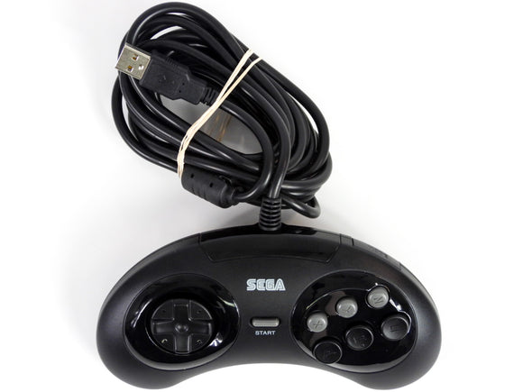 6 Button Arcade Pad with USB [Retro-Bit] (Sega Genesis Mini)