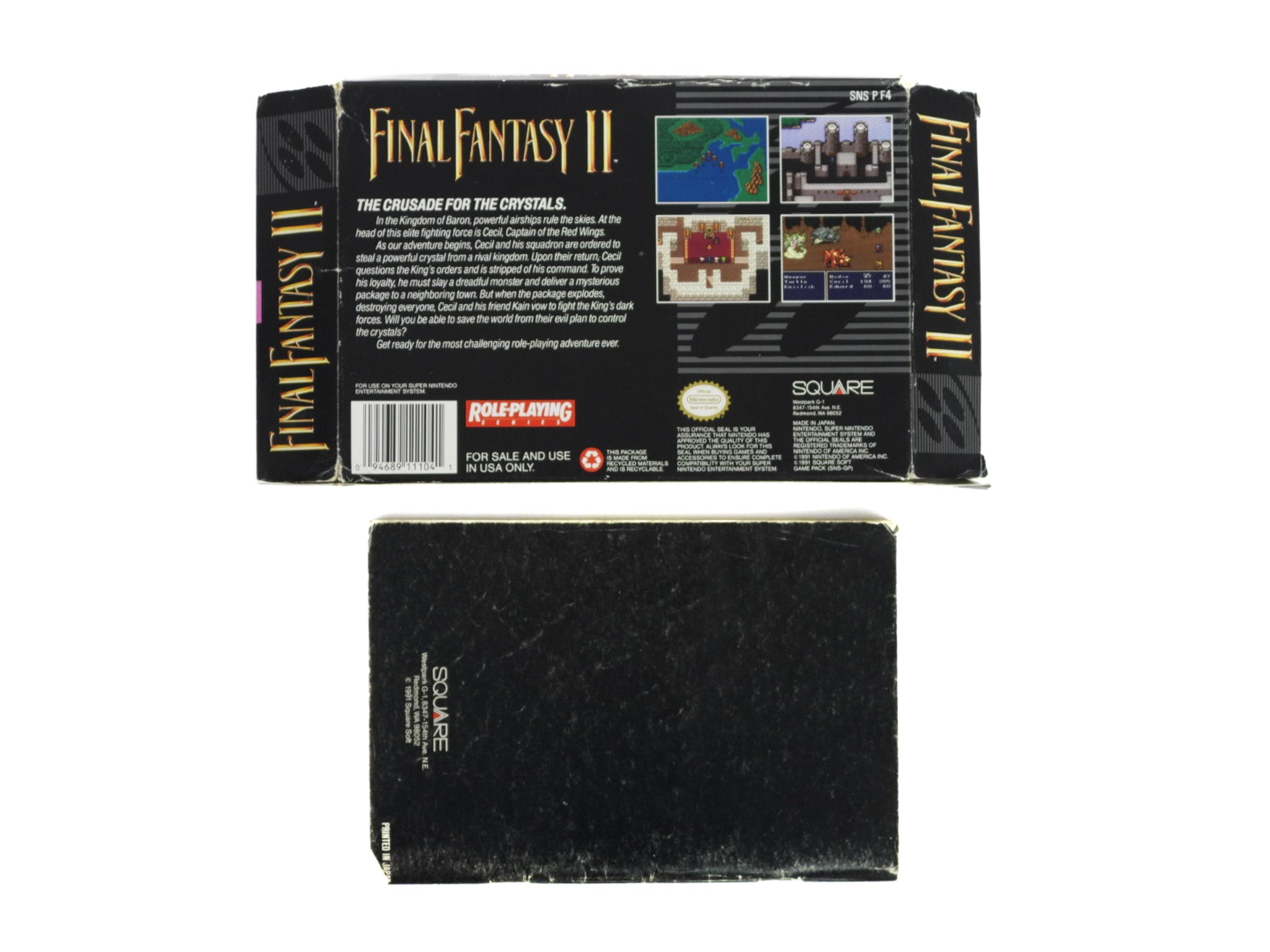 Final Fantasy offers II for Super Nintendo