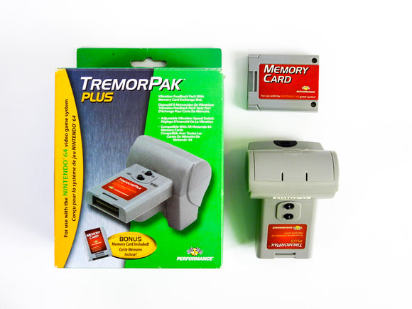 Tremor Pak Plus [Performance] (Nintendo 64 / N64)