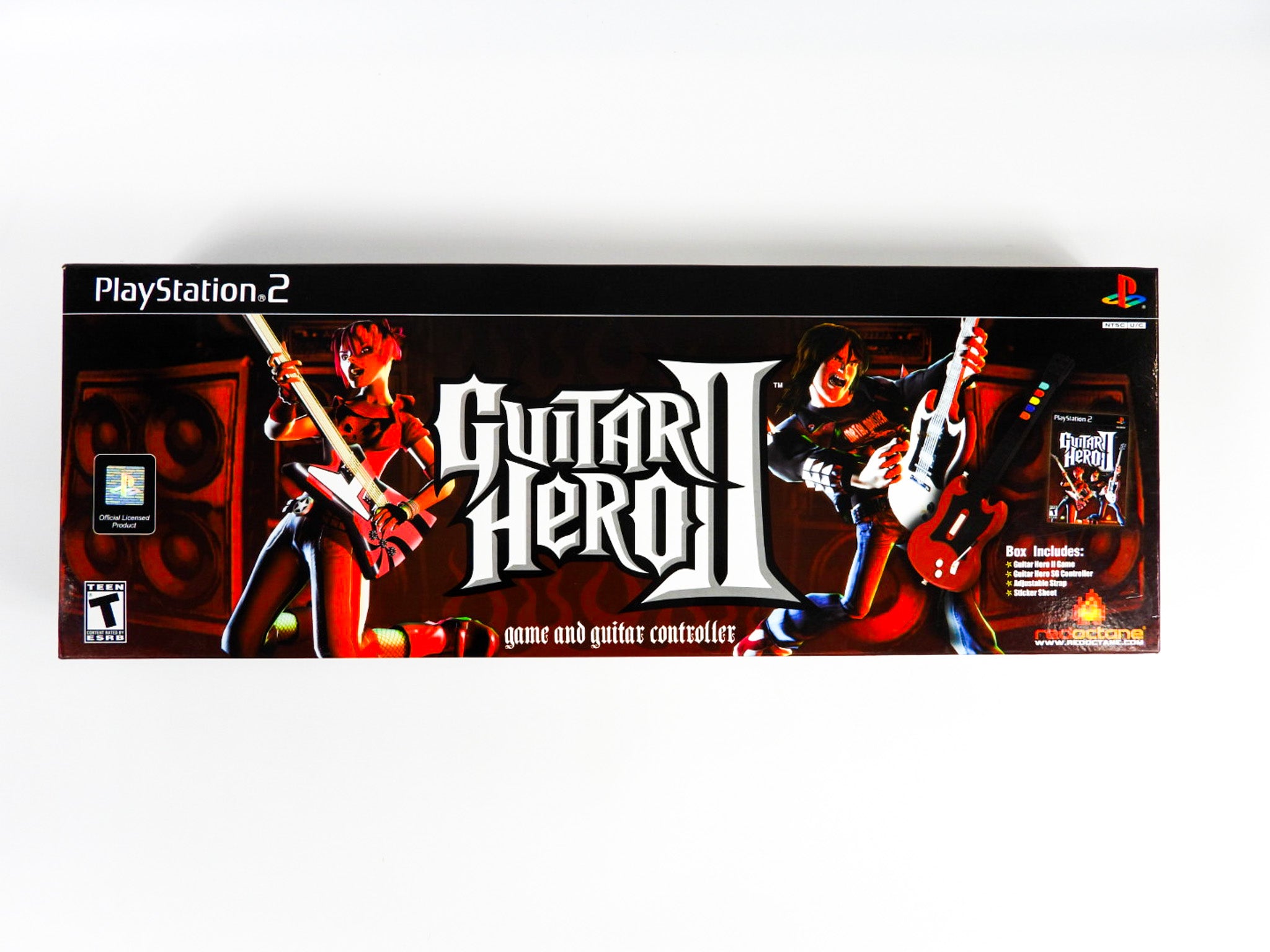 PS2 guitar hero deals bundle