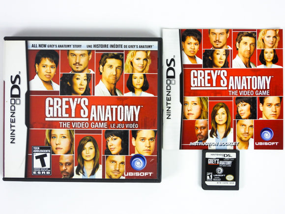 Grey's Anatomy The Video Game (Nintendo DS)