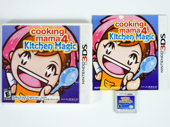 Cooking Mama 4: Kitchen Magic (Nintendo 3DS)