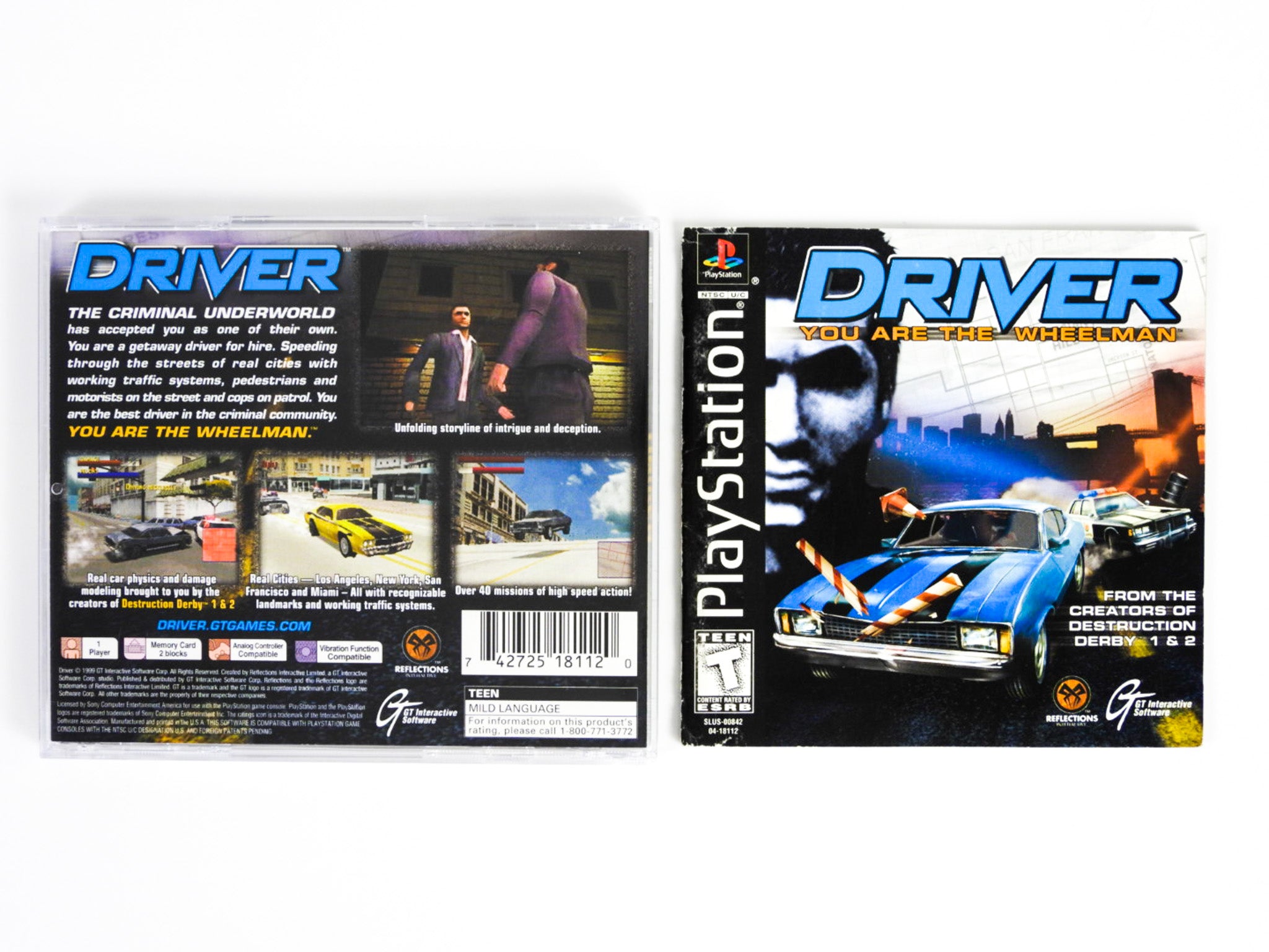 Driver (Playstation / PS1) – RetroMTL