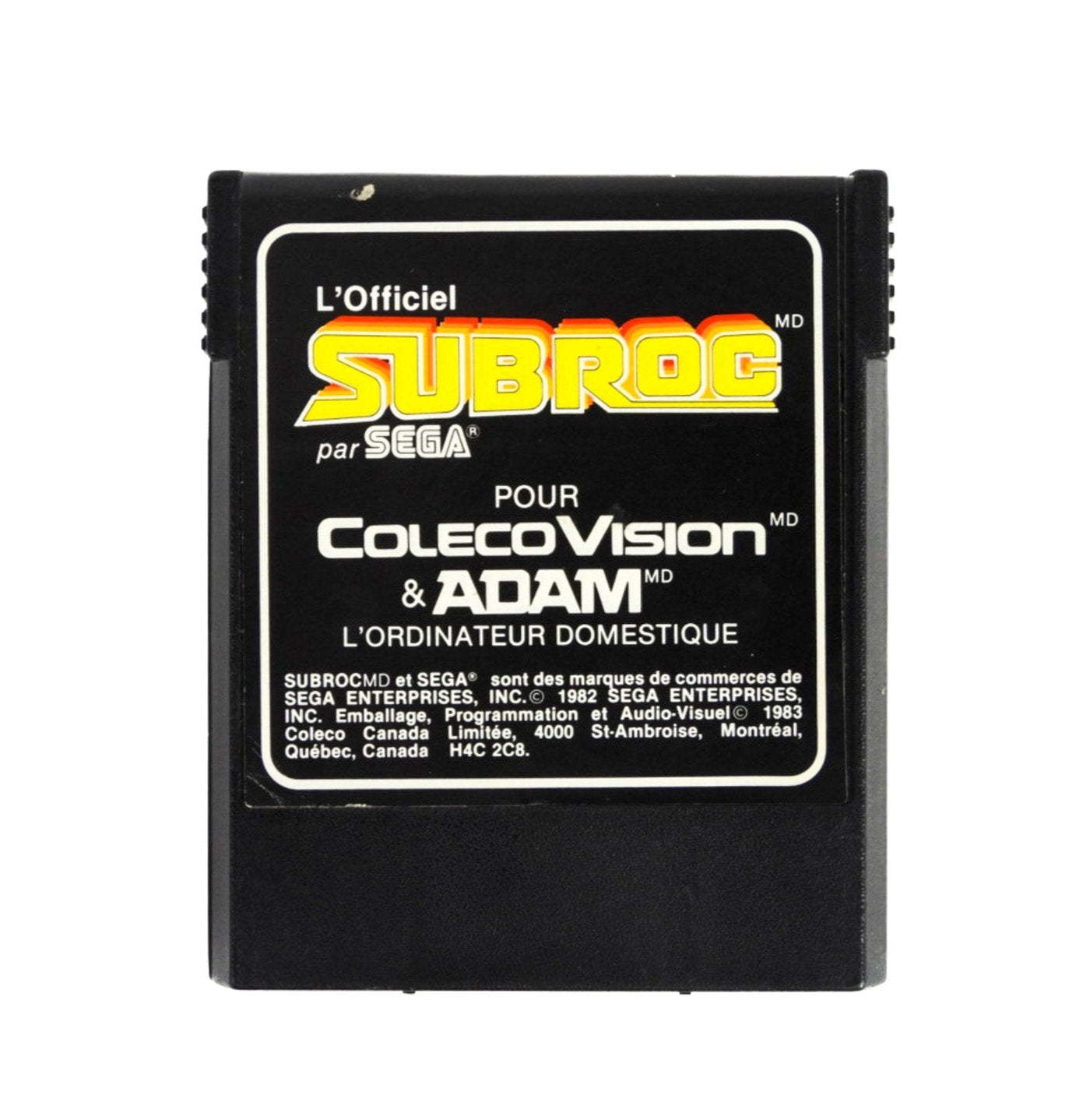 Subroc (ColecoVision) – Retro MTL