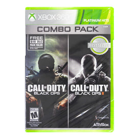 Call Of Duty Black Ops I 1 And II 2 Combo Pack [Platinum Hits] (Xbox 360)