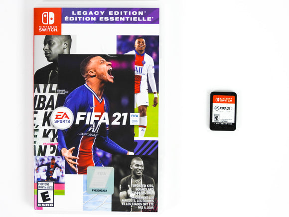 21 Legacy Edition Fifa 2021 Nintendo Switch Game Fifa 21 Nintendo