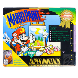 Mario Paint [Player's Choice] (Super Nintendo / SNES)