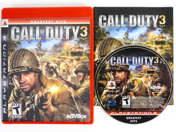 Call of Duty 3 [Greatest Hits] (Playstation 3 / PS3)