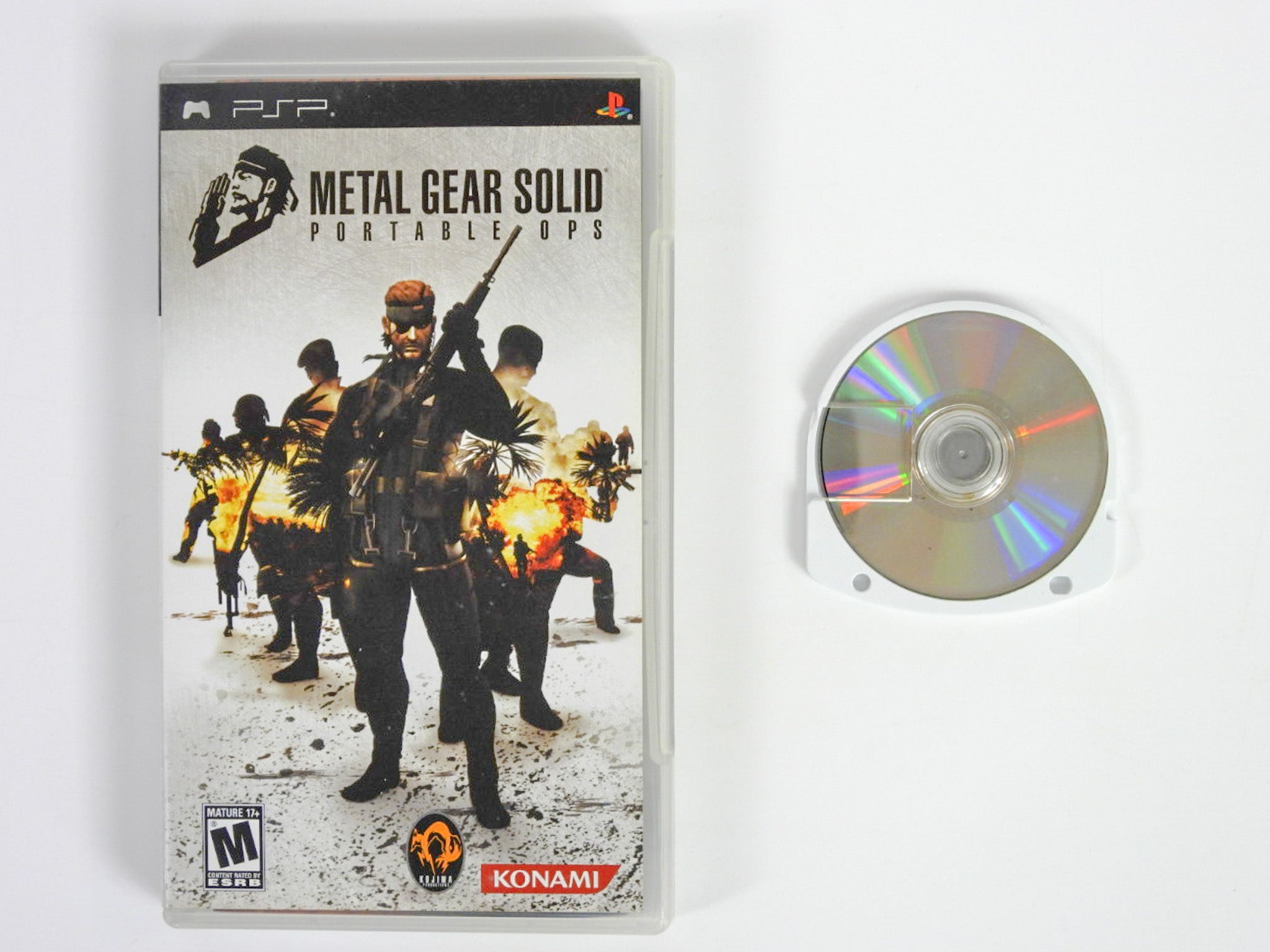 Metal Gear Solid Portable Ops (PlayStation Portable / PSP) – Retro MTL