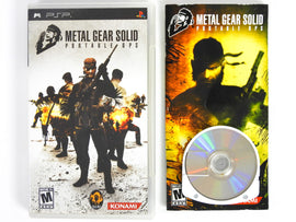 Metal Gear Solid Portable Ops (PlayStation Portable / PSP)