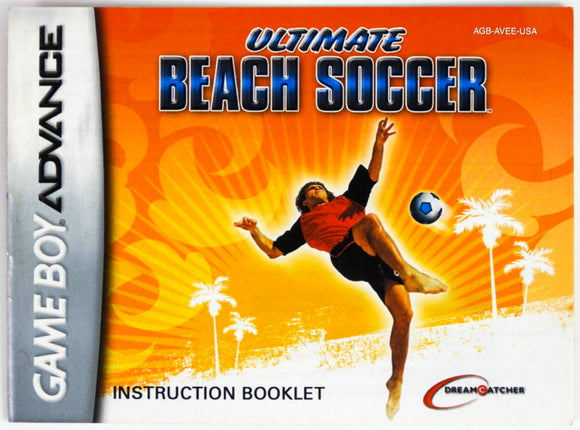 Ultimate Beach Soccer [Manual] (Game Boy Advance / GBA)
