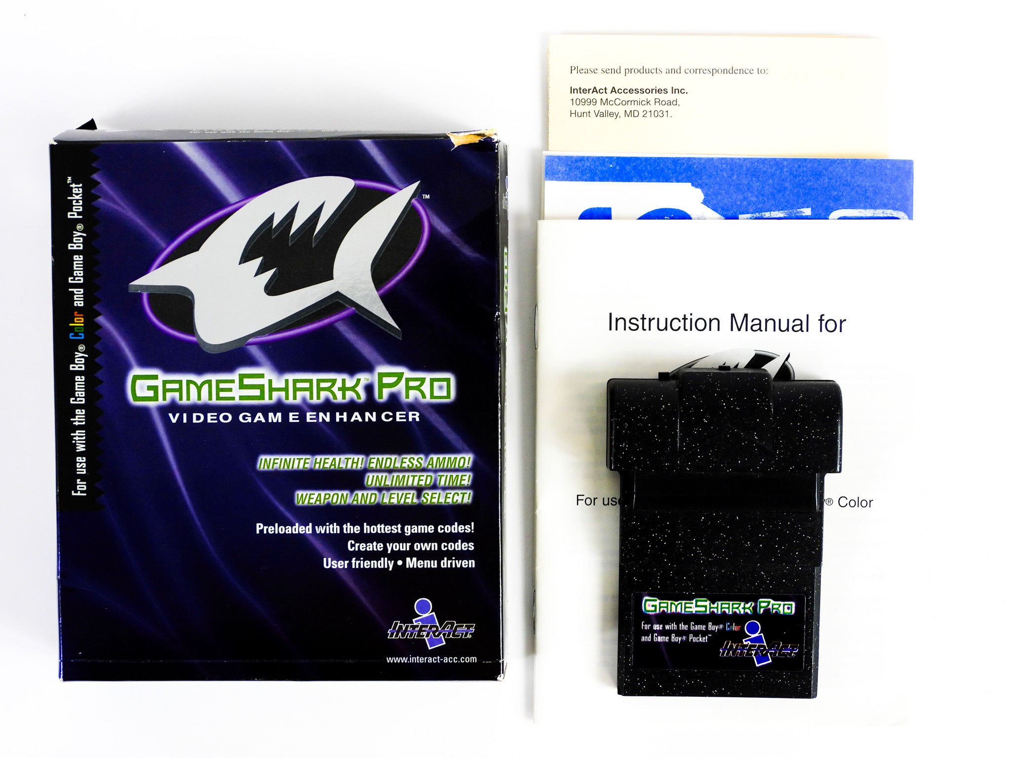 GameShark Pro Game Boy Color or Game Boy offers Pocket